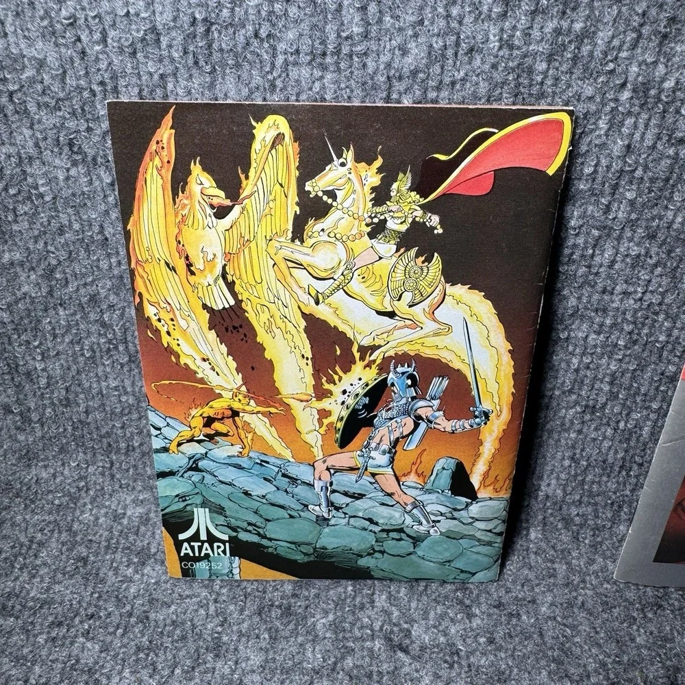 Atari 2600: Swordquest Fire World Manual, Poster & Comic ONLY DC Comics Good Con
